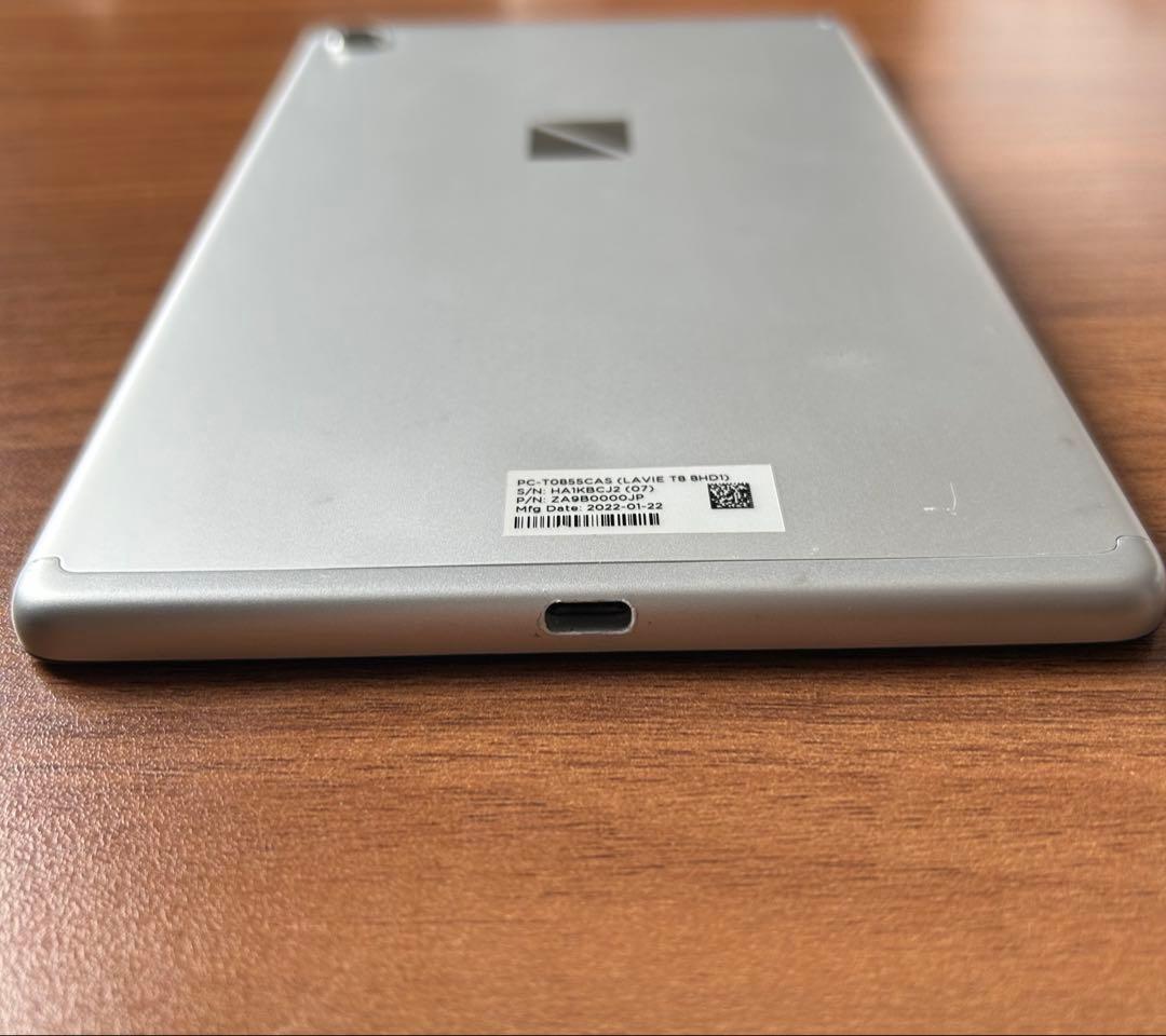 NEC 8型 Android タブレットLAVIE T0855/CAS