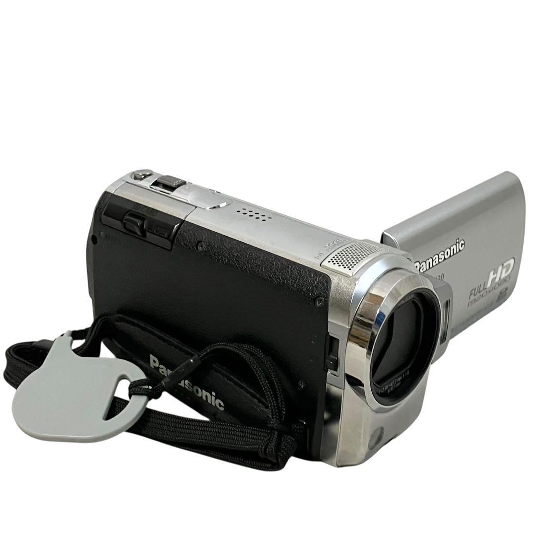 【良品】パナソニック デジタルビデオカメラ シルバー HDC-TM30-S