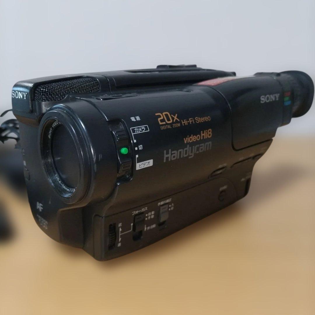SONY Hi8 ビデオカメラ CCD-TR850　撮影再生確認済み
