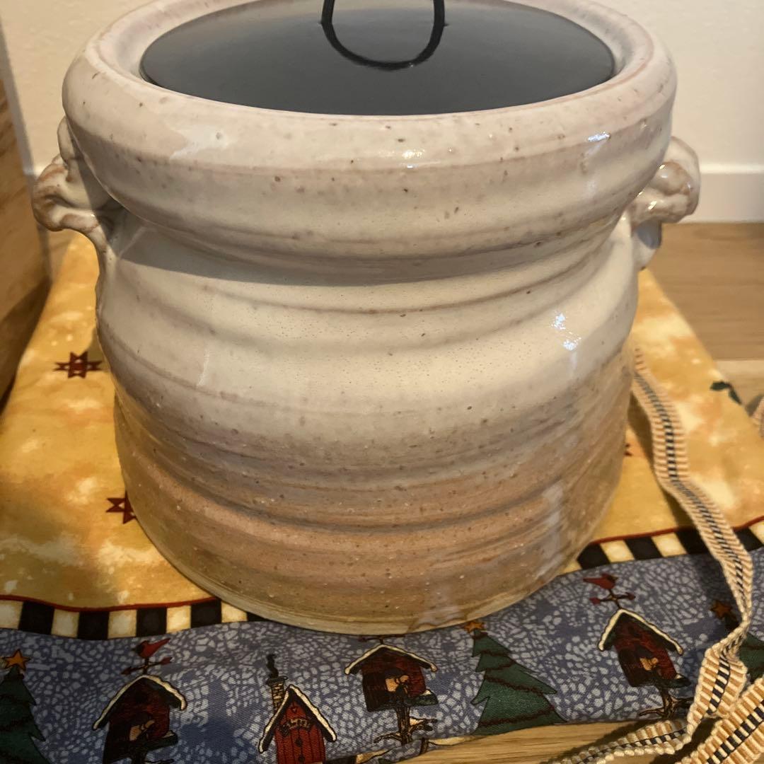 陶器製水差し 木箱付き