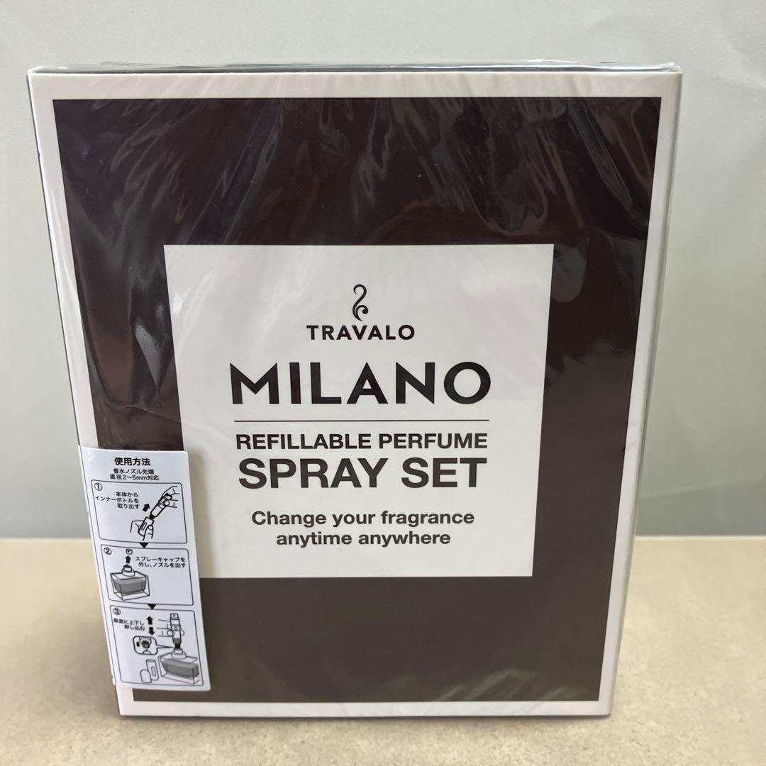 TRAVALO アトマイザー MILANO SET black