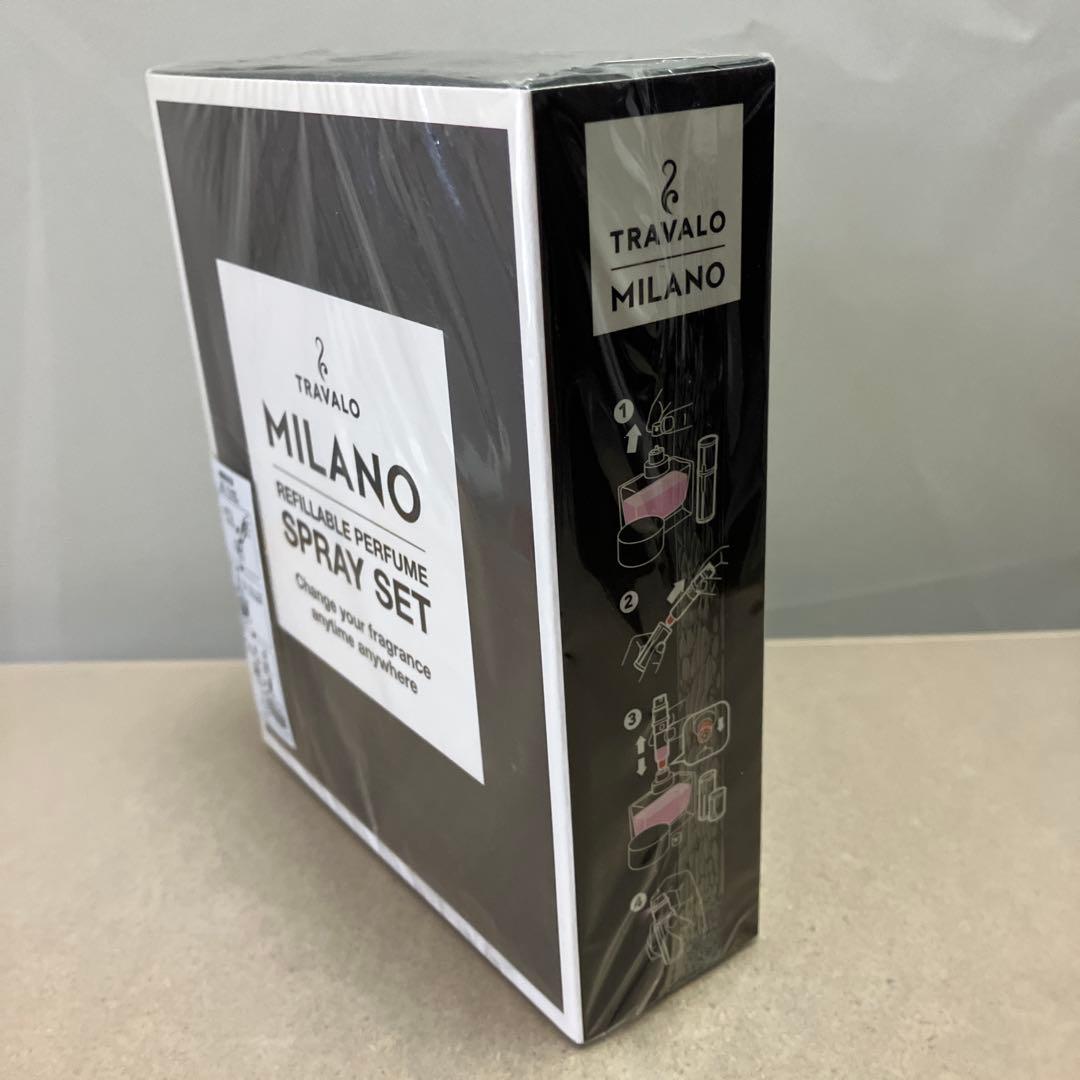 TRAVALO アトマイザー MILANO SET black