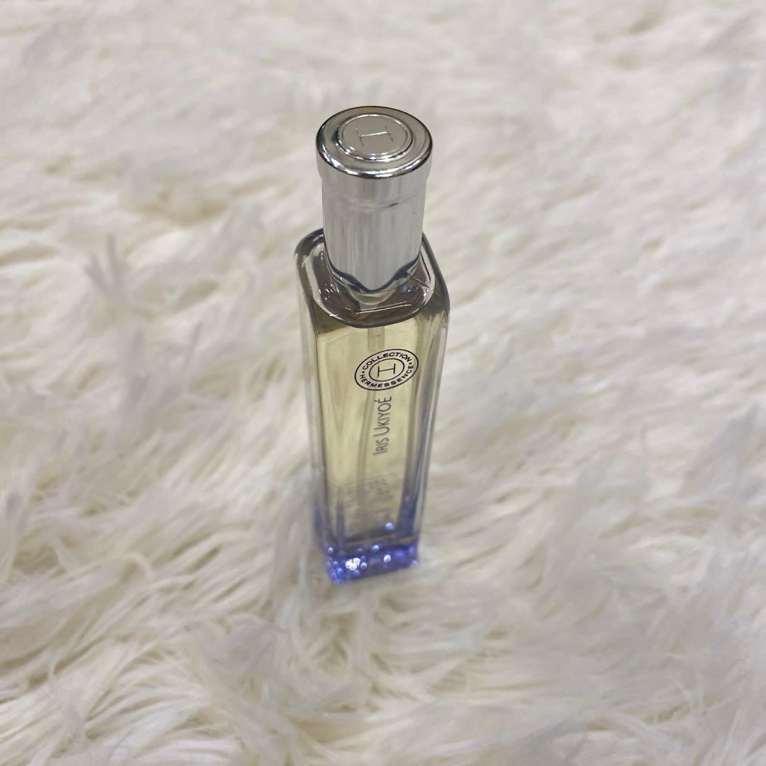 ほぼ新品✨エルメス 香水 エルメッセンス イリスウキヨエ 15ml ポーチ 箱付