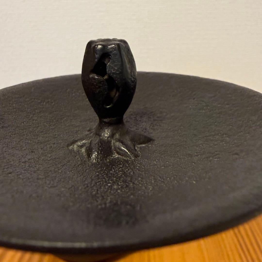 【期間限定お値下げ中】 南部鉄瓶 釜定 柚子 肌 ✴︎ 2度使用のみ ほぼ新品