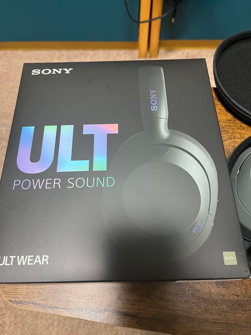 SONY ULT WARE ワイヤレスヘッドホン グレー