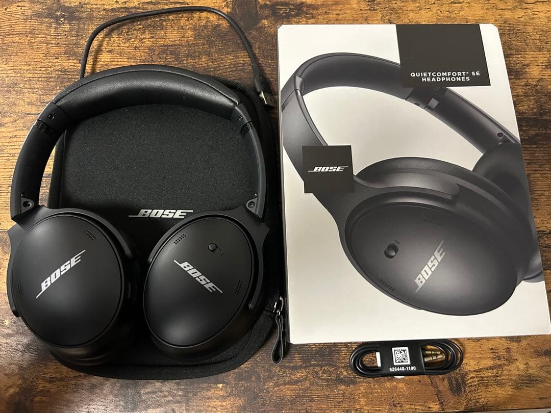 BOSE QuietComfort SE QC45ワイヤレスヘッドホン ブラック
