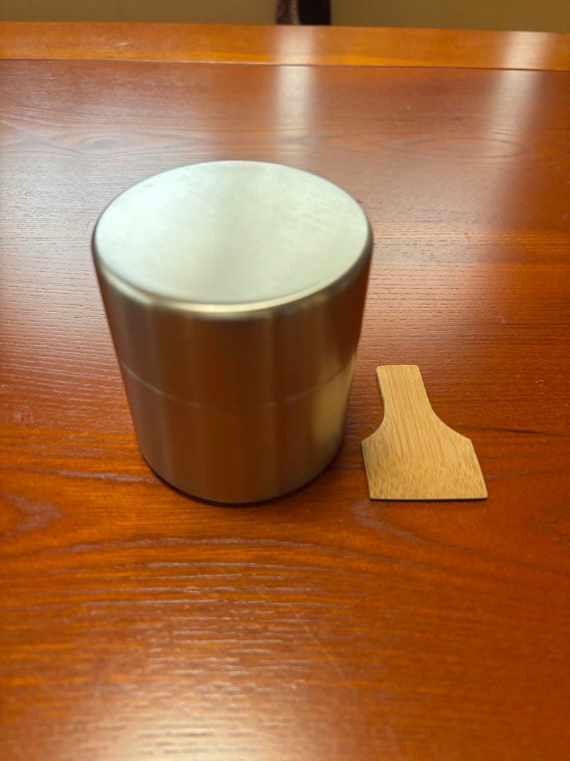 御抹茶篩　茶上合付　ステンレス　秀峰堂　茶道具