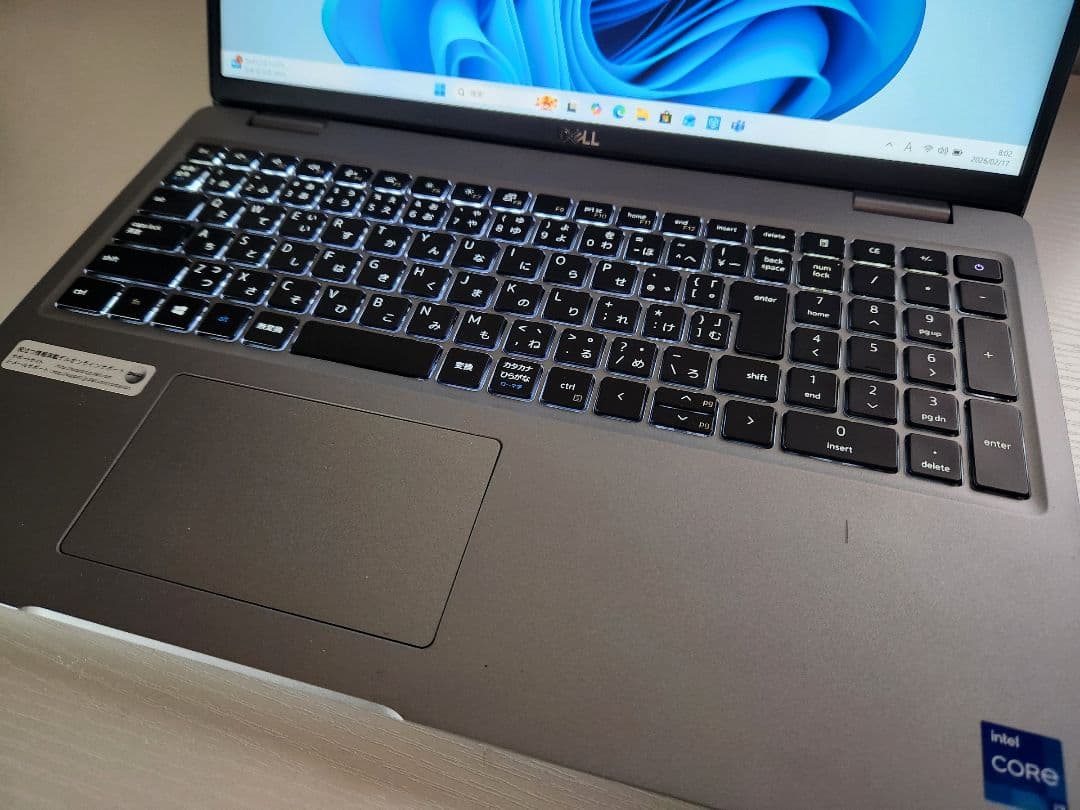 Windowsノート本体 Latitude5521 Corei7-11850H GeForce MX450