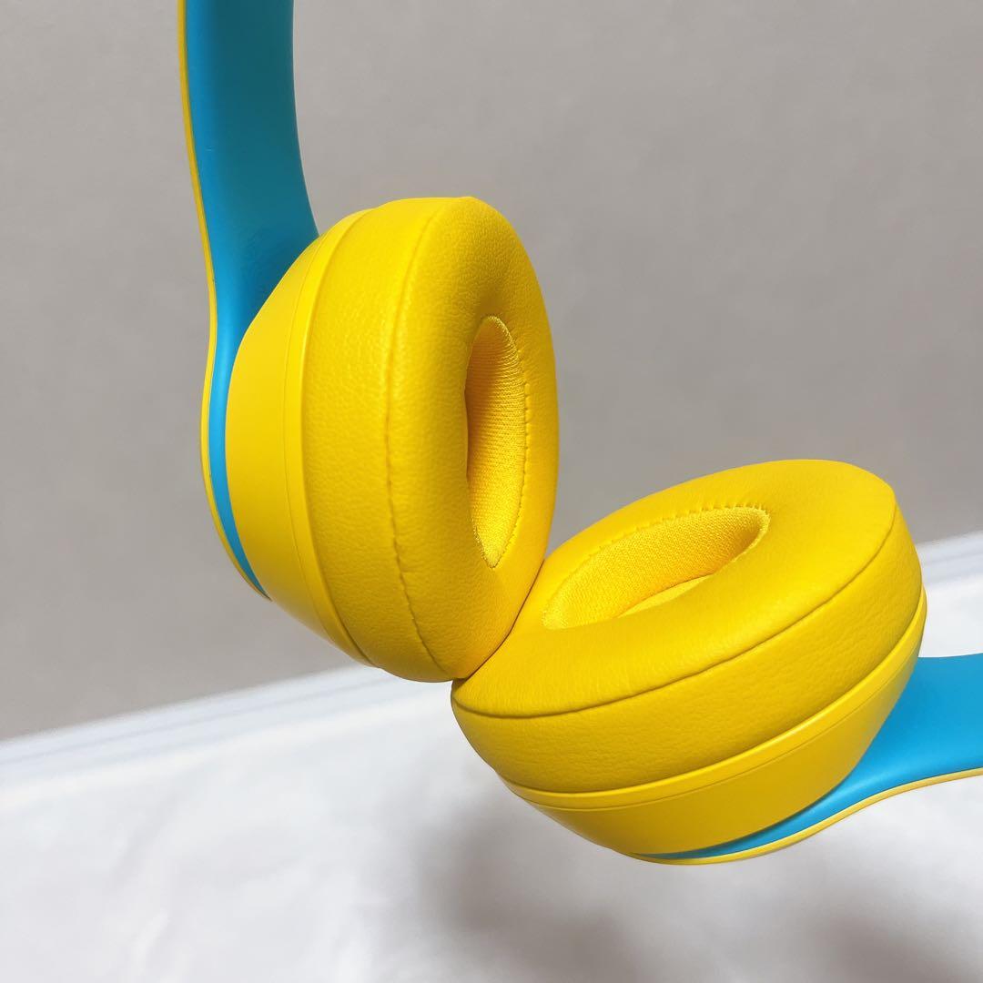 廃盤モデル　beatssolo3 ワイヤレス　ヘッドホン　イエロー