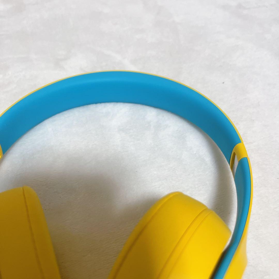 廃盤モデル　beatssolo3 ワイヤレス　ヘッドホン　イエロー