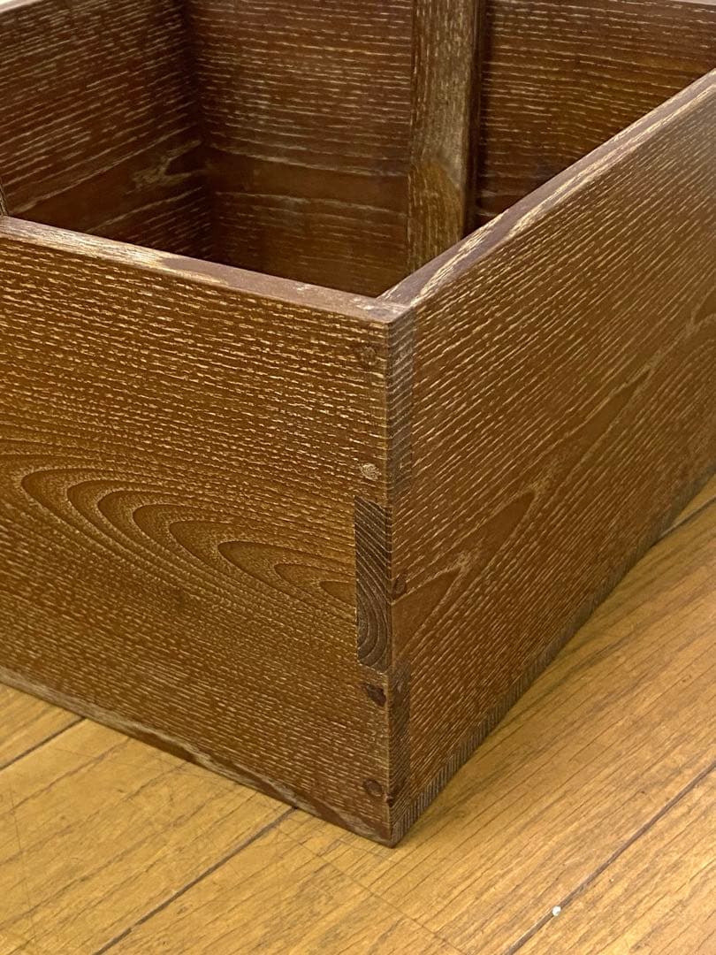 美品 茶道具 木製 箱炭斗 炭斗 炭入れ 炭取