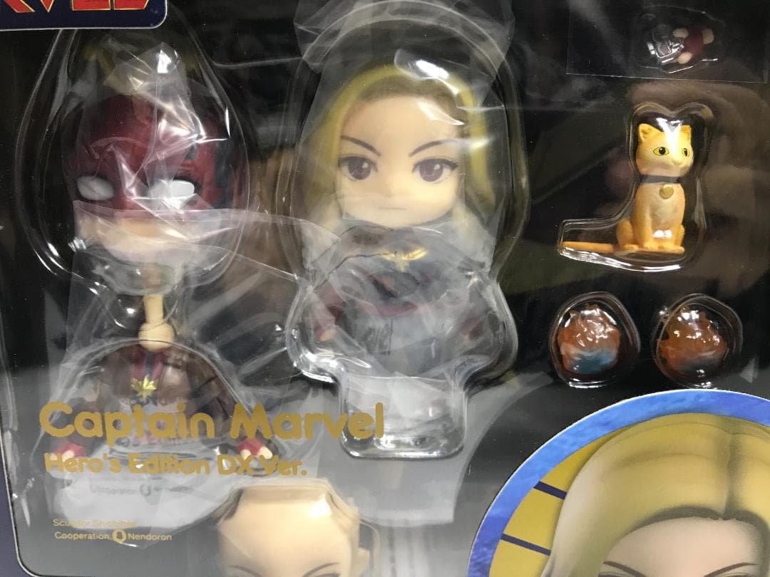 [新品・未開封]ねんどろいど 1154 キャプテン・マーベル セット