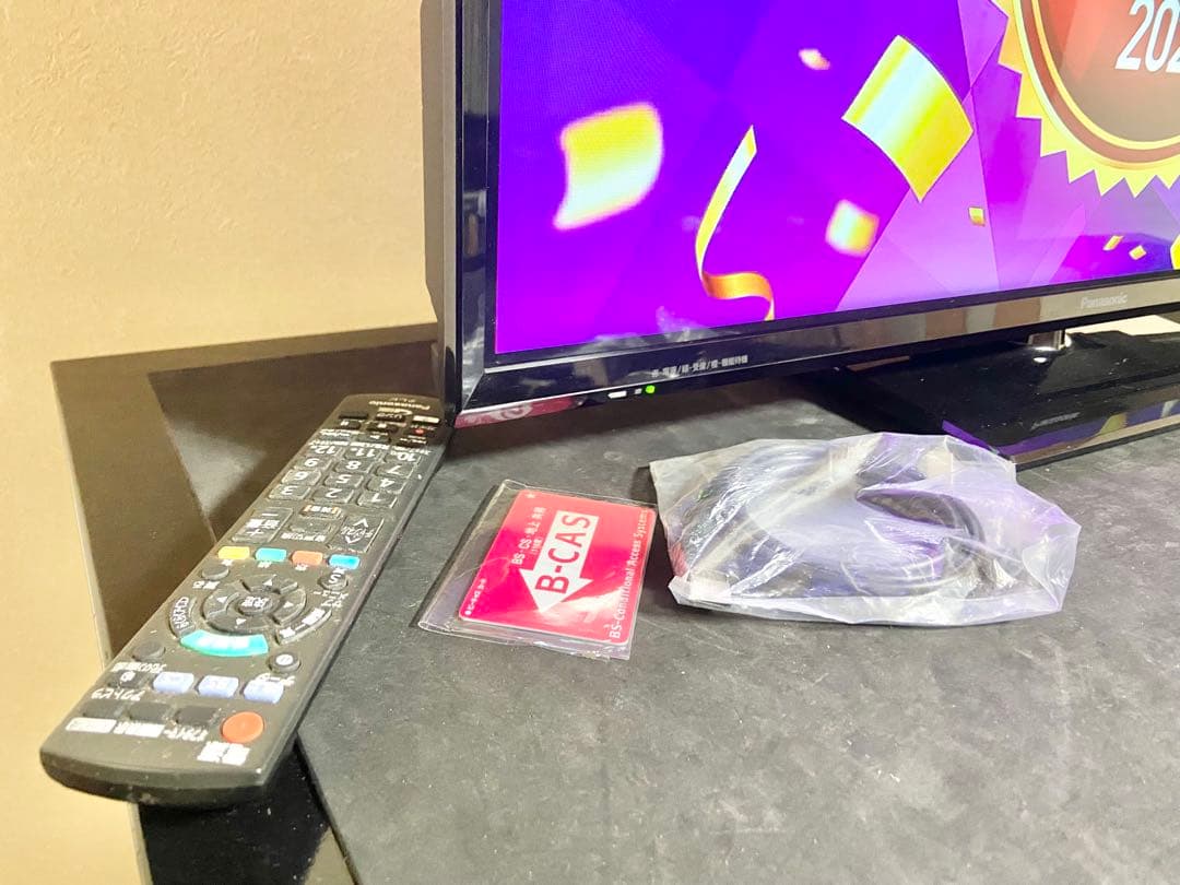 すぐ使えます】Panasonic 32型ハイビジョンテレビ｜録画対応｜付属品あり