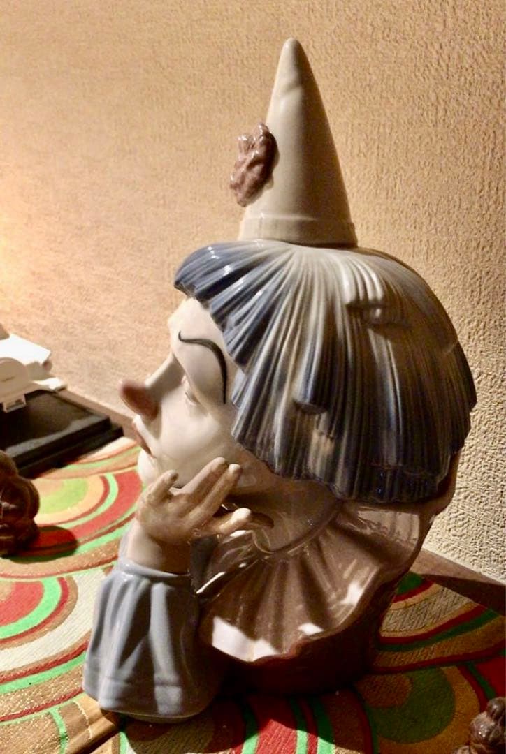 LLADRO ピエロ　ジェスター クラウン  磁器  2000年製造中止　箱付き