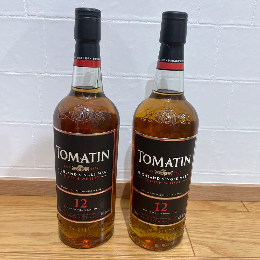 TOMATIN 12年 ハイランドシングルモルト 2本セット