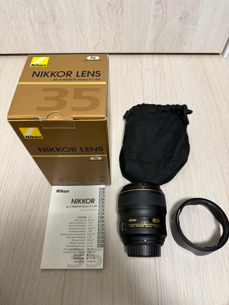 Nikon AF-S NIKKOR 35mm f/1.4G レンズ