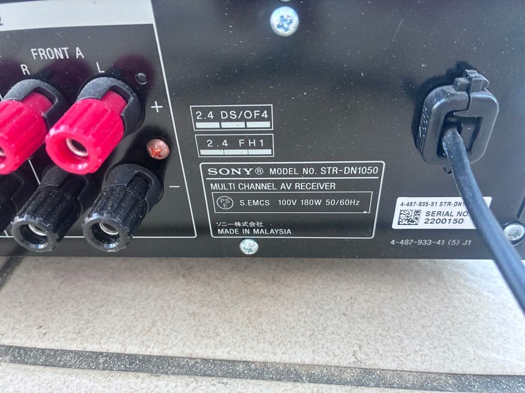 SONY STR-DN1050 AVアンプ 7.1ch