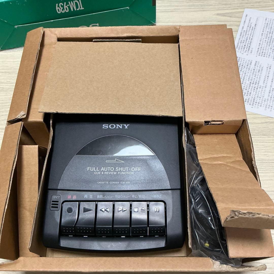 C472 SONY TCM-939 カセットコーダー
