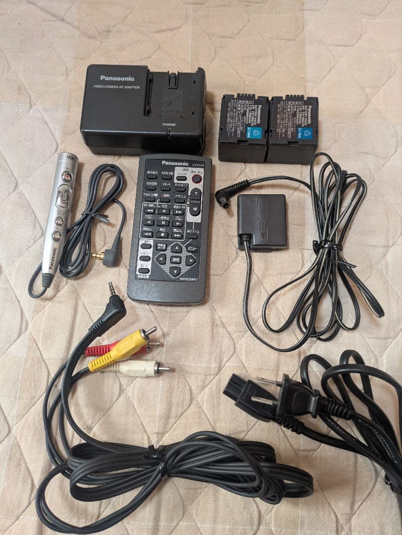 Panasonic NV-GS200 3CCDビデオカメラ　ブラック 稼働良好品