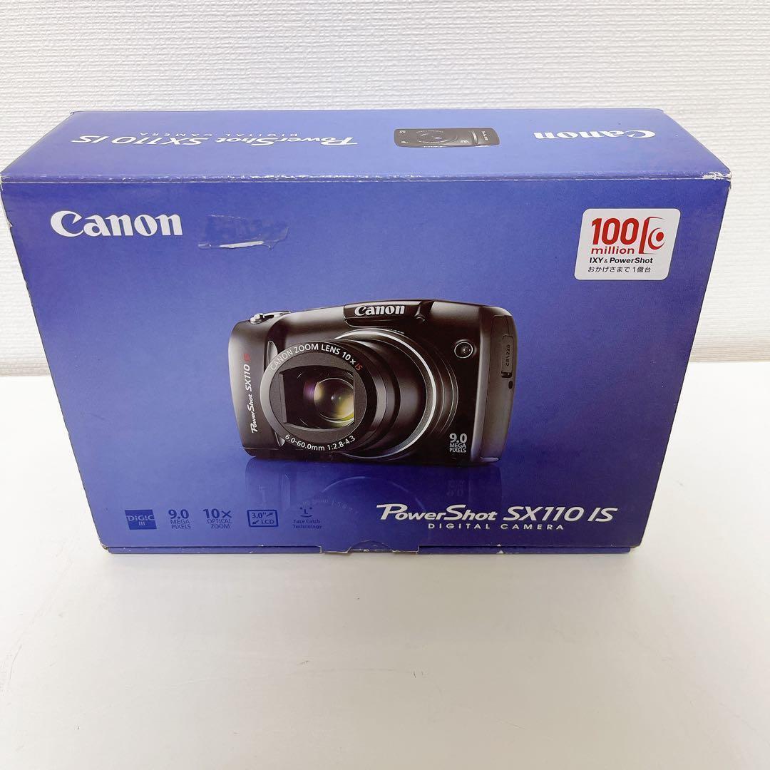 【動作品】Canon PowerShot SX110 IS 本体と付属品