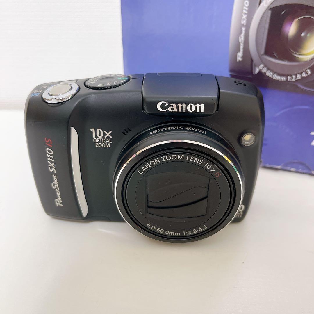 【動作品】Canon PowerShot SX110 IS 本体と付属品