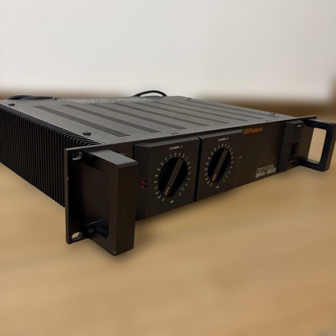 【希少】Roland SRA-1200 パワーアンプローランドテック