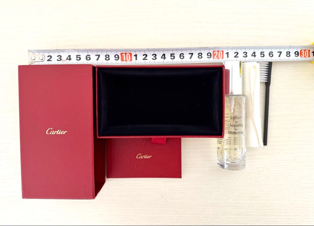 Cartier ネックレスケース アクセサリークリーナー ショッパーセット