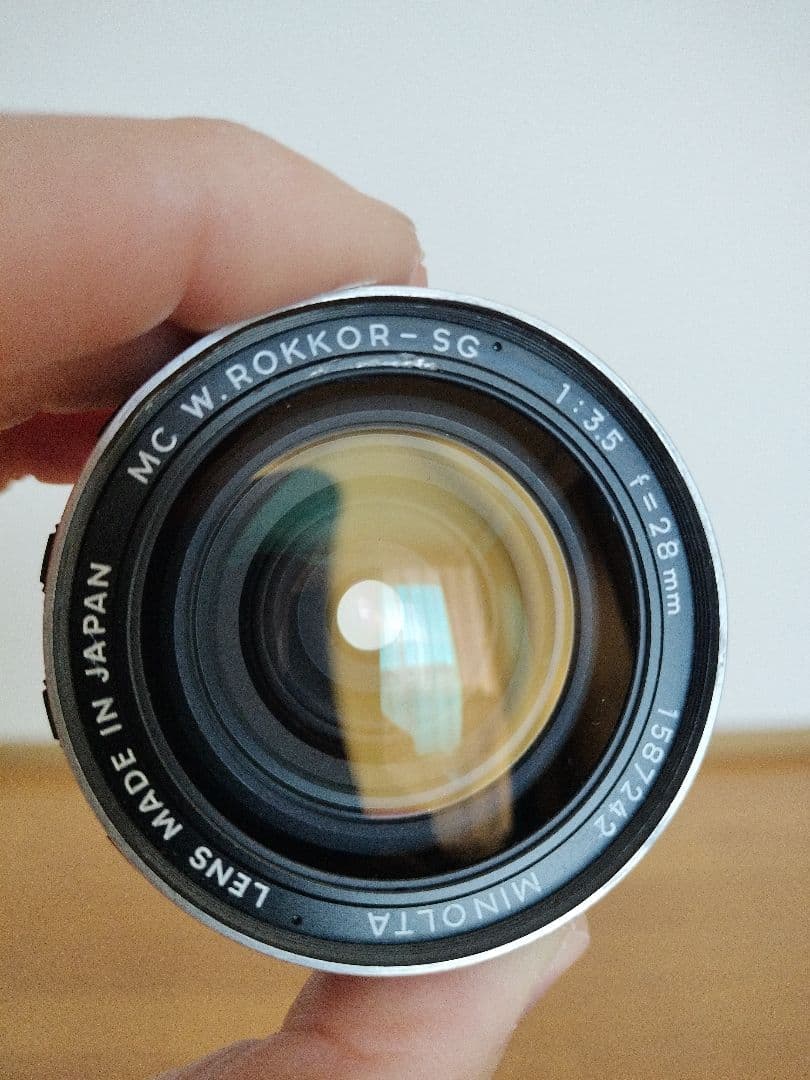 ミノルタ Minolta SR-7 28mm 55mm 135mm