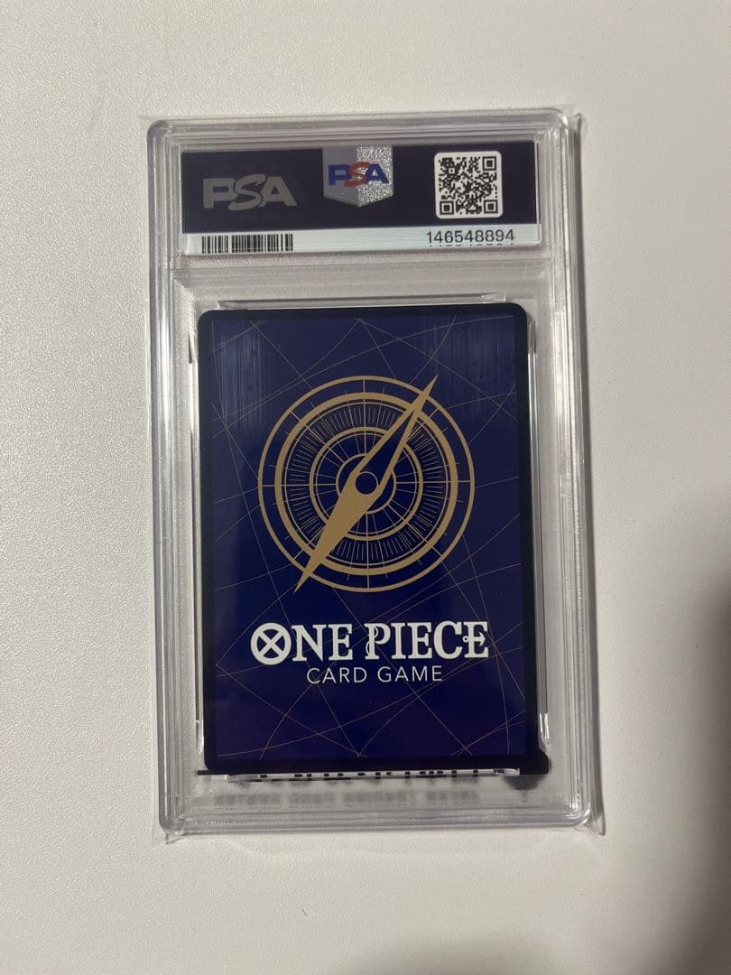 ワンピースカード サンジ コミパラ PSA10 専用ケース付き