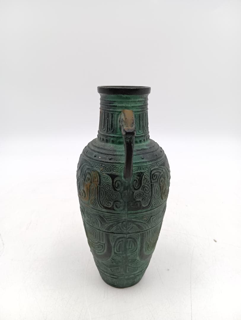 青銅製 花器 花瓶 3点セット ブロンズ まとめ売り 中国