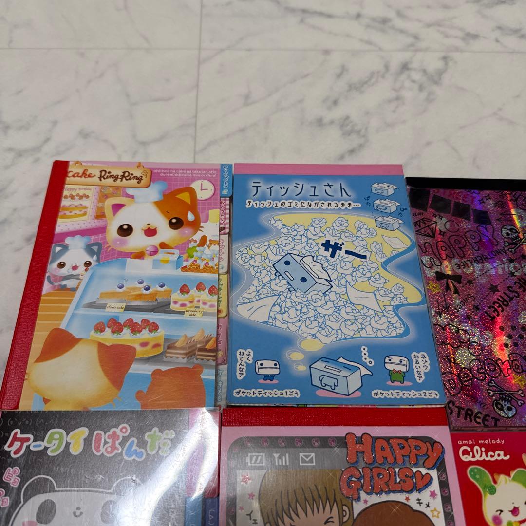 平成レトロ メモ帳 まとめ売り サンエックス クーリア カミオジャパン