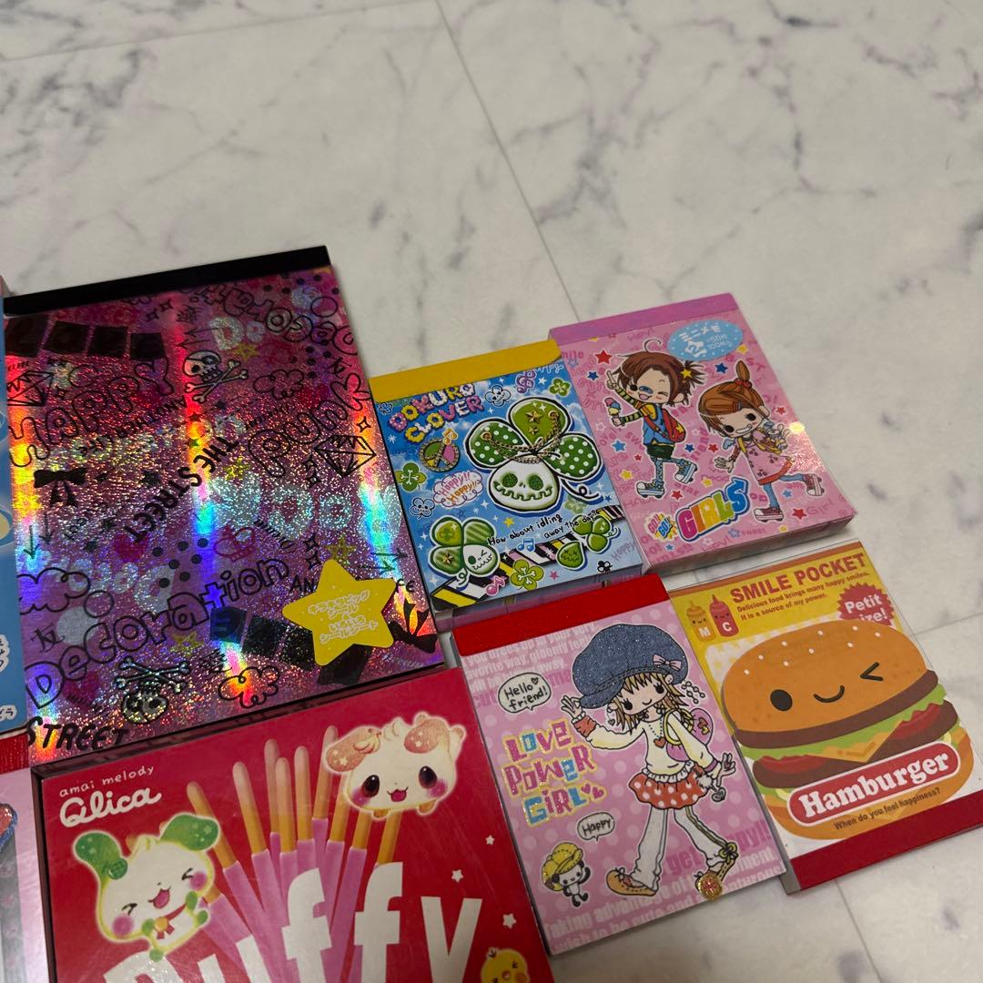 平成レトロ メモ帳 まとめ売り サンエックス クーリア カミオジャパン