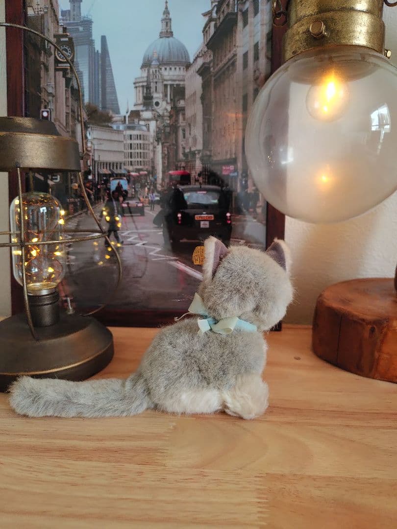 Steiff シュタイフ　猫のSnuffy　ぬいぐるみ