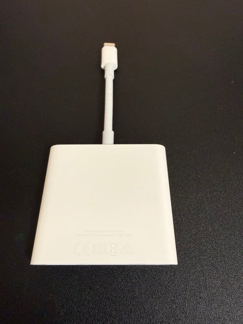 【美品】Apple純正 USB-C Digital AVアダプタ A2119
