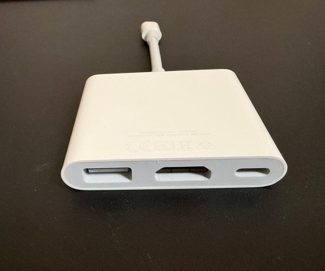 【美品】Apple純正 USB-C Digital AVアダプタ A2119