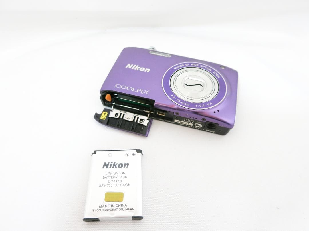 コンパクトデジタルカメラNikon COOLPIX S3100 パープル