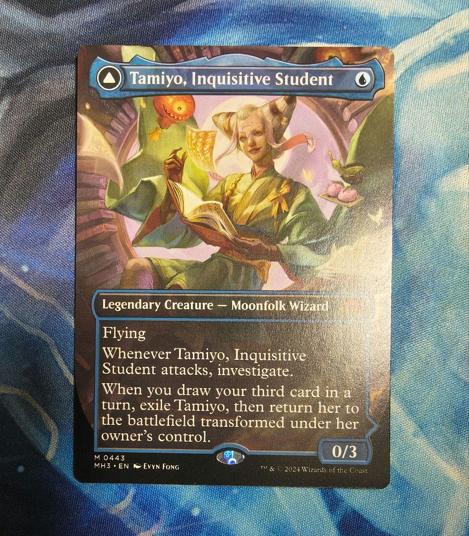 MTG 知りたがりの学徒、タミヨウ MH3 ボーダーレス 英語版