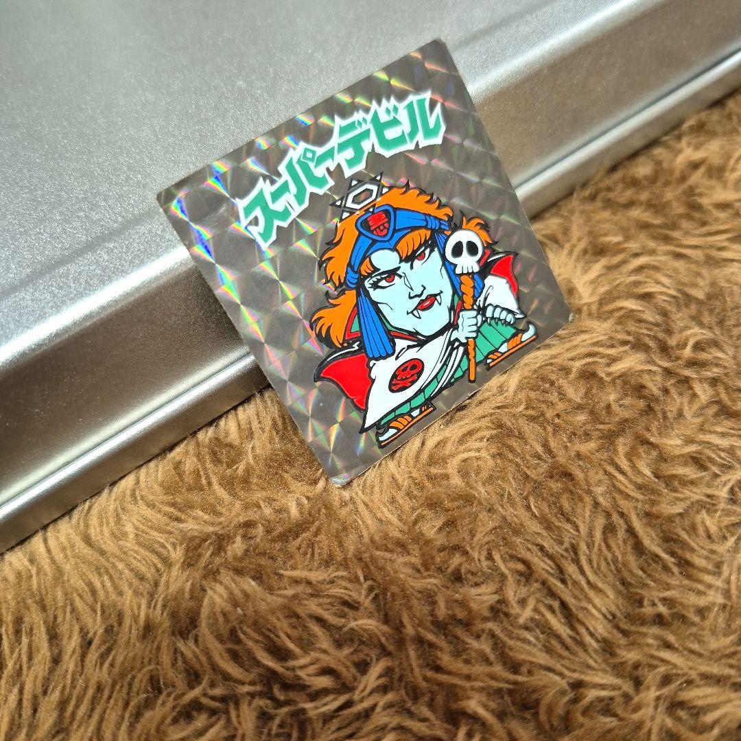 専用商品　旧ビックリマンシール　第３弾ヘッド　スーパーデビル　裏面薄い黄色