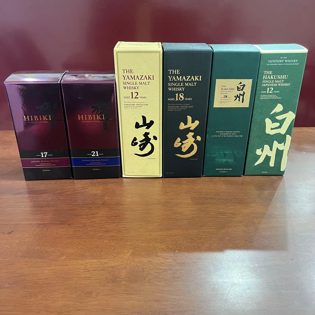 サントリー ウィスキー 6本セット ヴィンテージ 希少