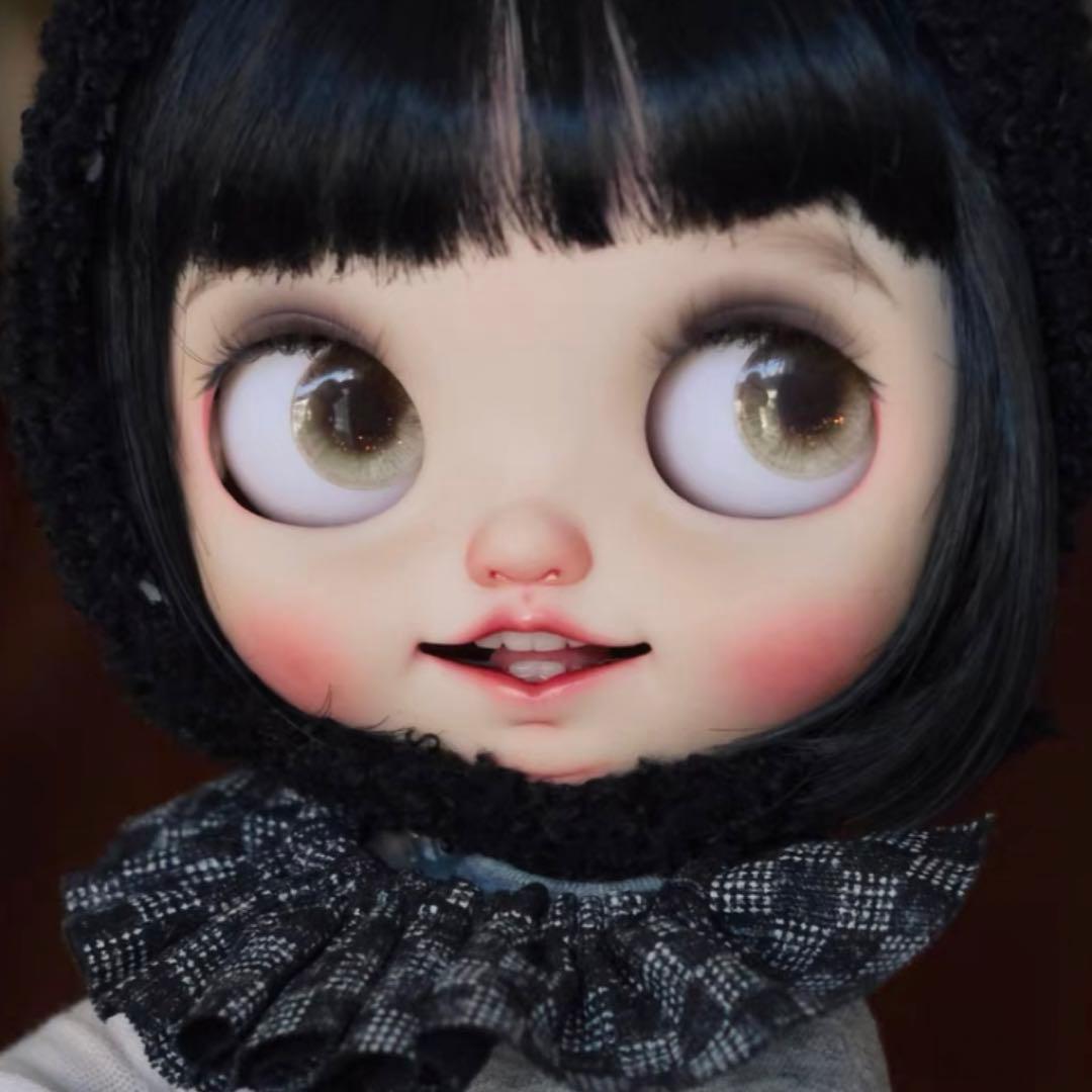 カスタムブライス 作家様 かわいい カスタムドール 人形 フルセット 笑顔 元気