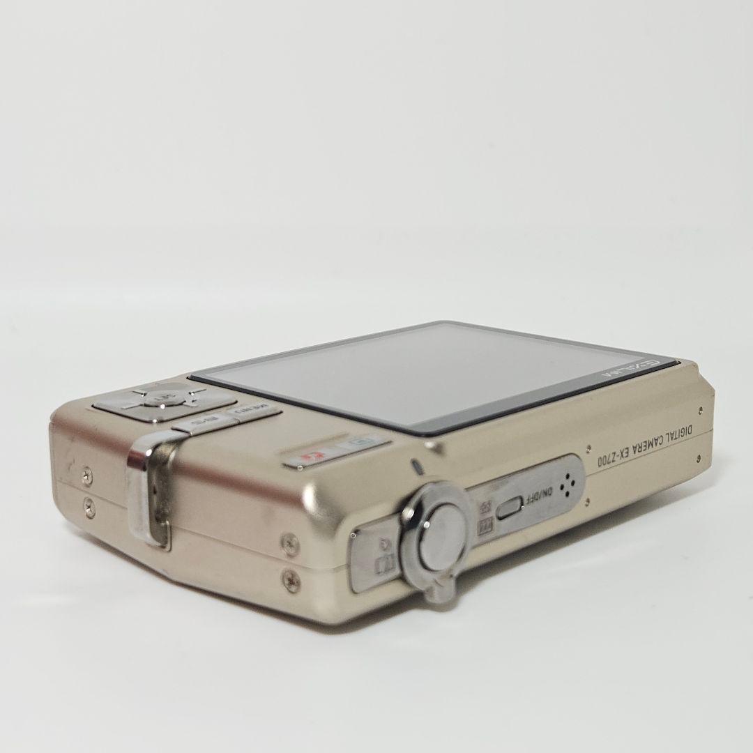 準美品 カシオ EXILIM EX-Z700 デジタルカメラ 純正充電器