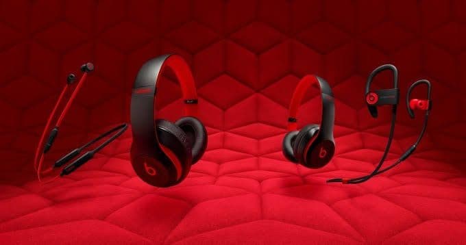 ヘッドホン Beats Studio3 Wireless black-red