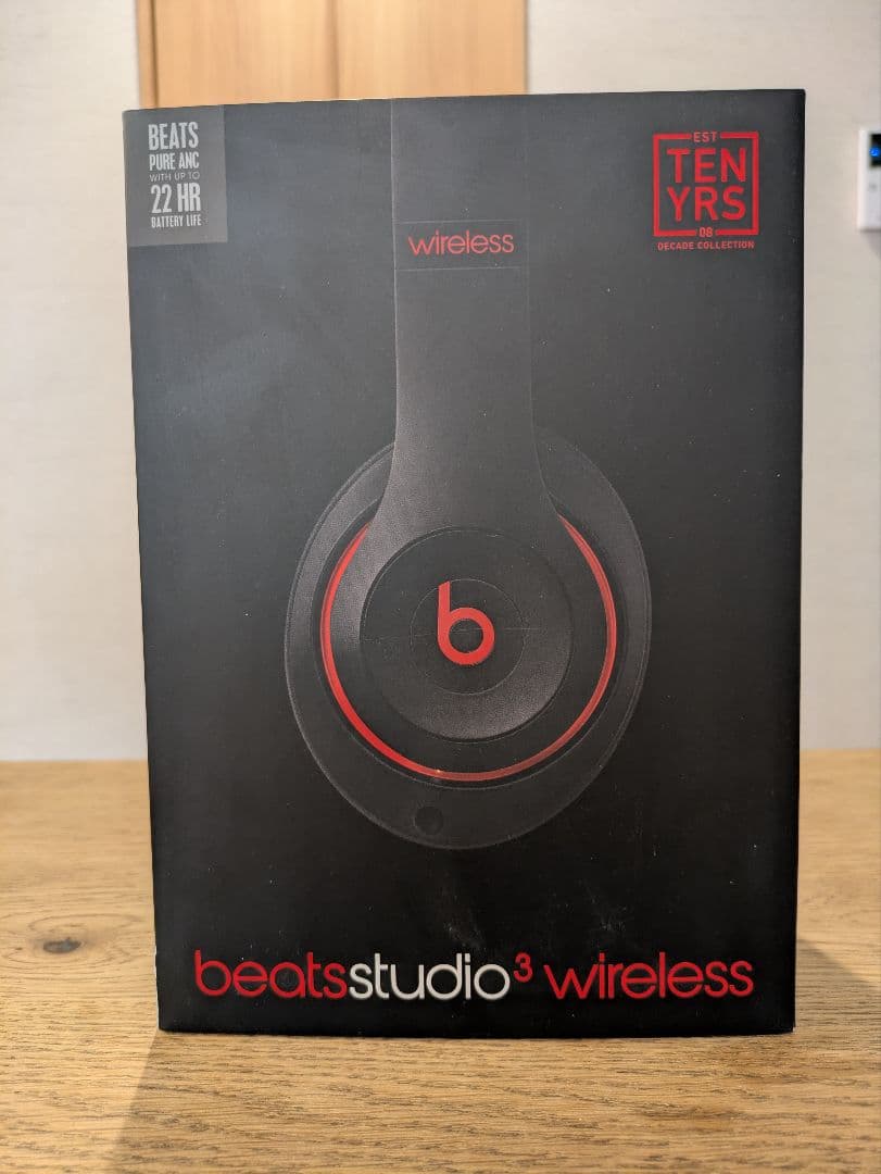 ヘッドホン Beats Studio3 Wireless black-red