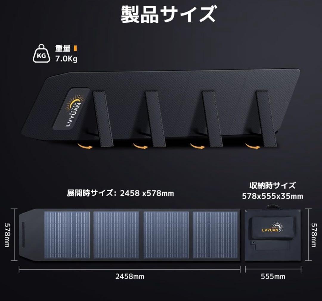 ソーラーパネル 200w