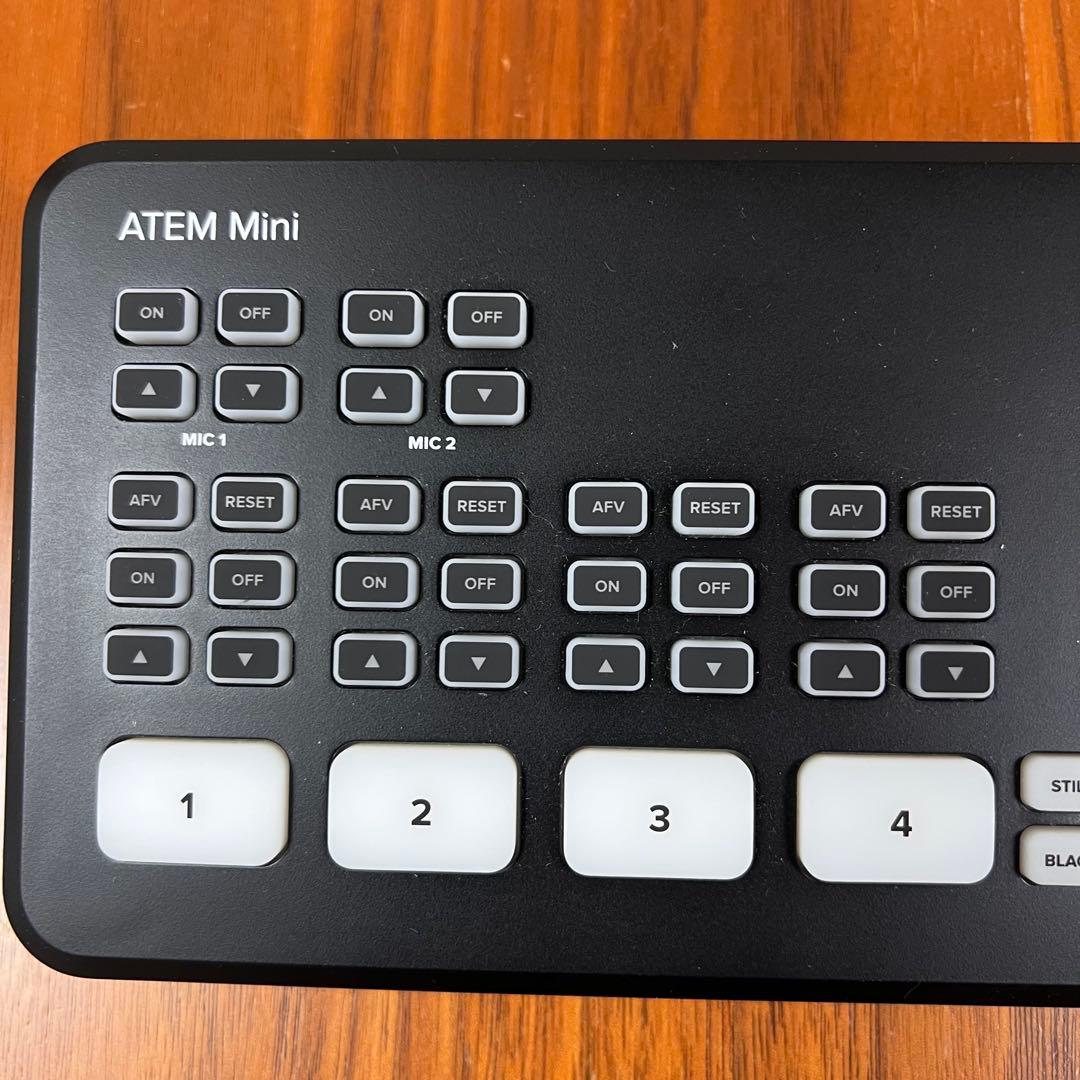 【ほぼ未使用】BlackmagicDesign ATEM Mini スイッチャー