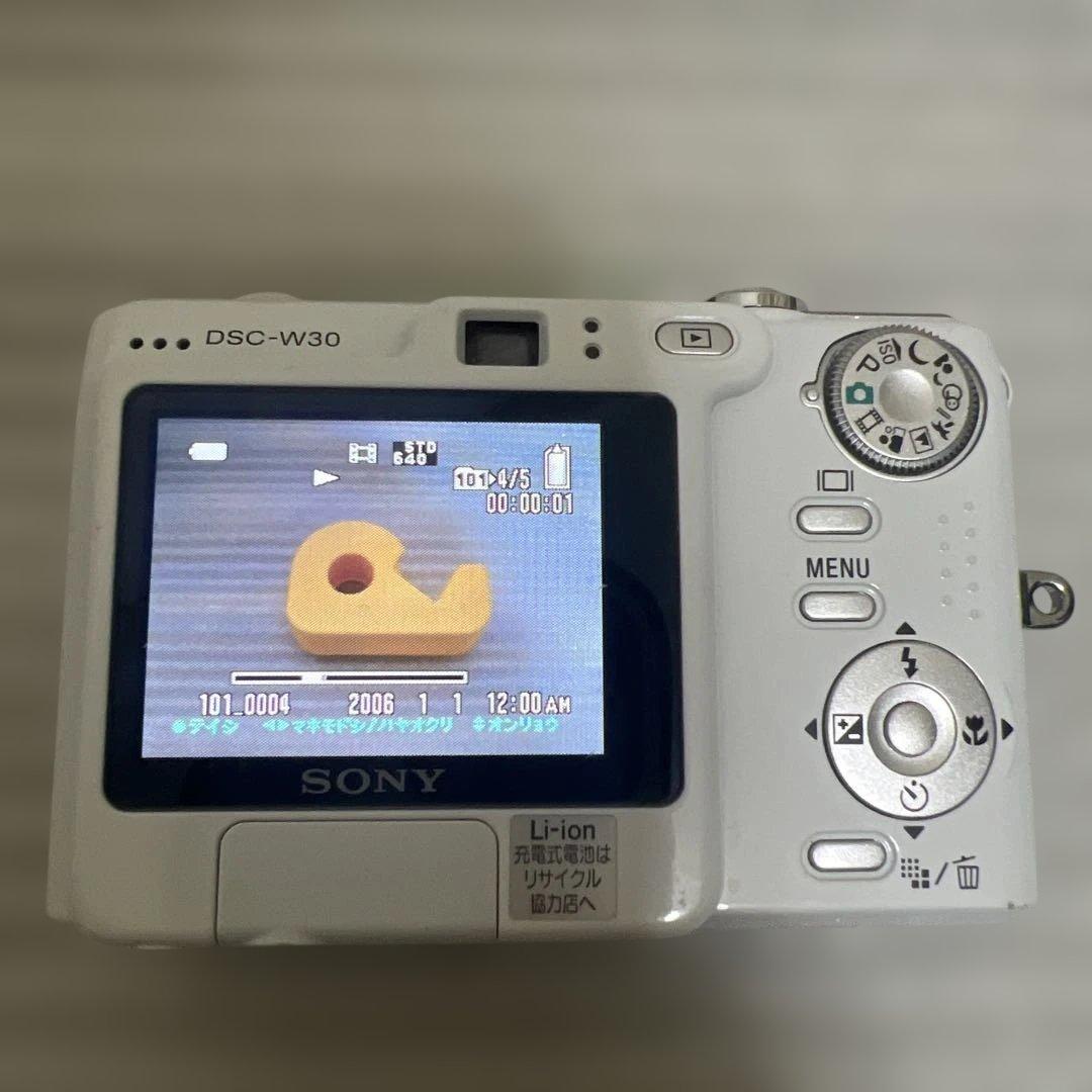 SONY Cyber-shot W30 6.0メガピクセル