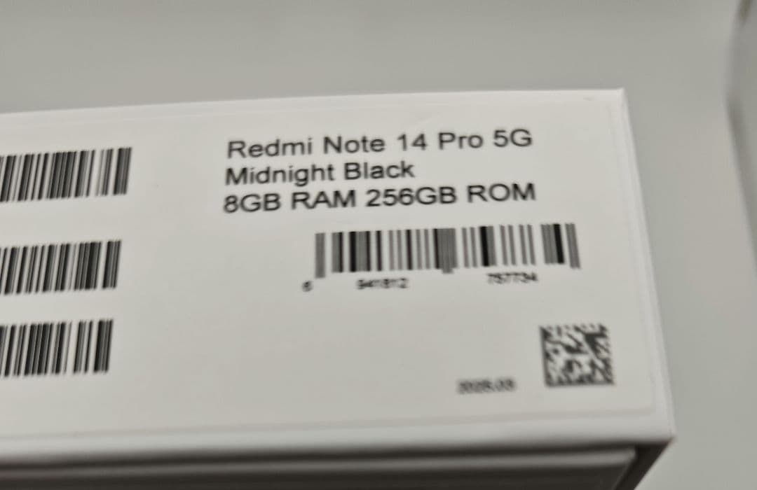 s*e様 Xiaomi Redmi Note 14 Pro 5G ブラック