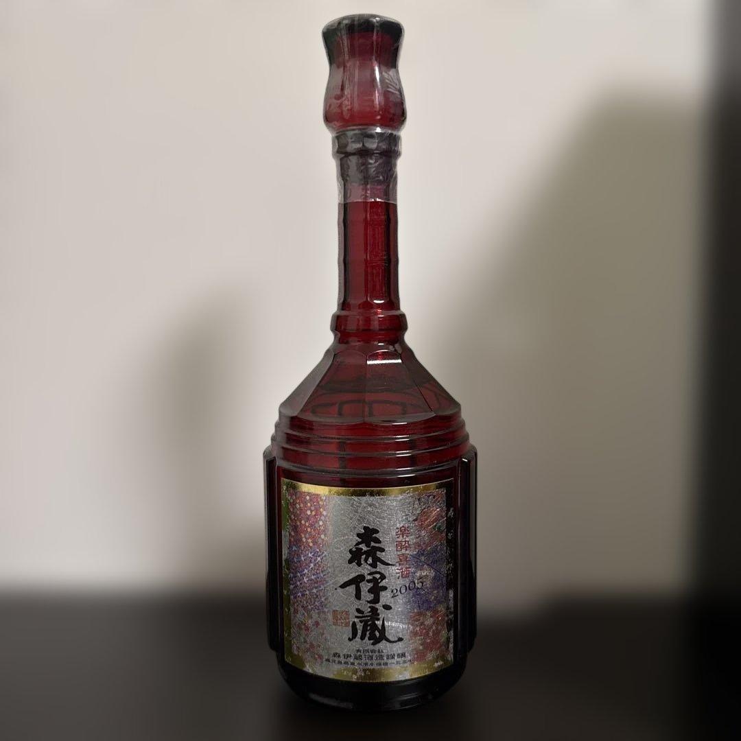 森伊蔵 木箱入り 焼酎　楽酔喜酒　2005