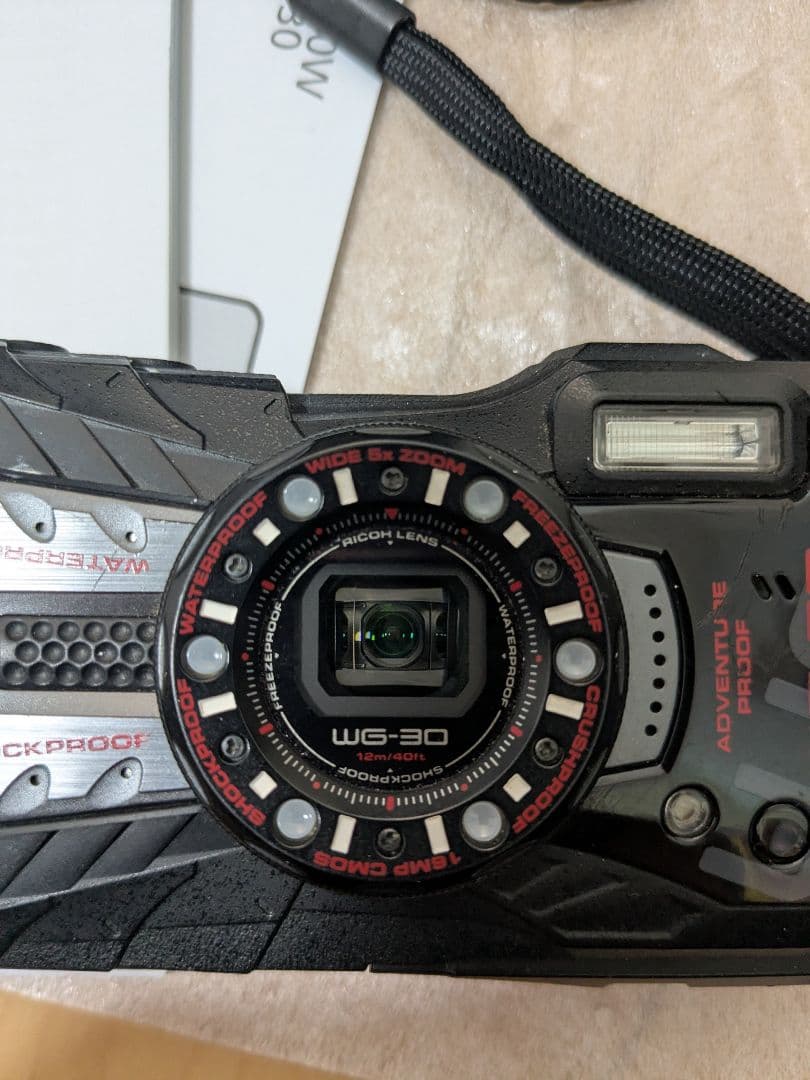 RICOH WG-30 コンパクトデジタルカメラ デジカメ リコー