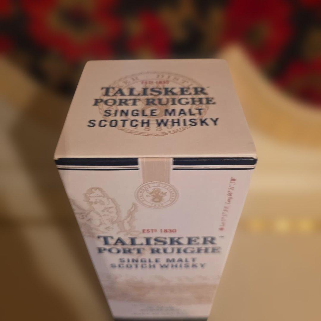[入手困難]<新品商品> 終売 旧 TALISKER Port Ruighe